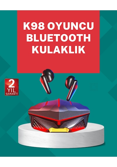Led - 647 - Işıklı Kablosuz Gaming Kulaklık - Csmo-tex - Ergonomik Tasarım