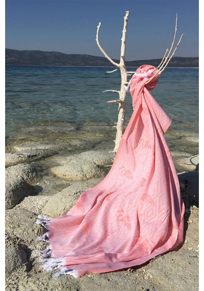 Flamingo Peştemal - Somon