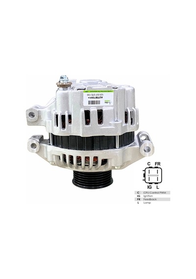 12v Alternatör Dinamo Mıtsubıshı Tipi 70 A C-ıg-fr-l 4 Fiş Honda Cr-v Iı/fr-v/stream