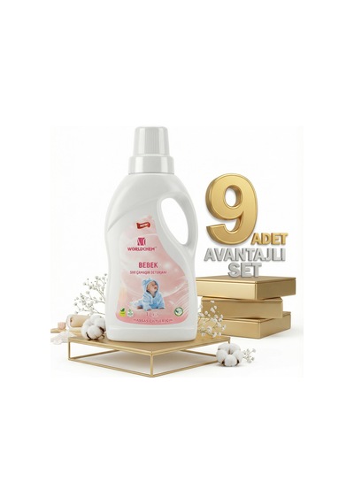 Worldchem Bebek Detarjanı Sıvı 9x1 Lt