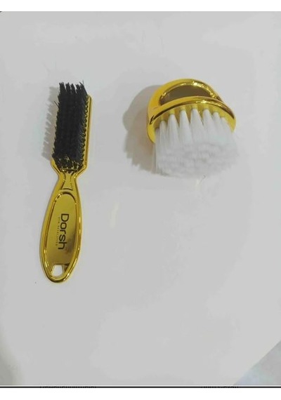 Smp Fade Fırça 2 Li Set Ense Fırçası Berber Golt Set