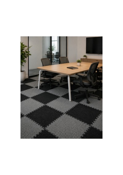 Puzzle Karo Halı Geçmeli Modüler Yer Döşemesi Siyah Gri Karo Halı Ofis Halısı Ev Halısı Çalışma Odası Zemin Kaplama Halısı Sök Tak Kullanımlı 50x50 Cm Siyah Puzzle Karo Halı Geçmeli Modüler Yer Döşemesi Siyah Gri Karo Halı Ofis Halısı Ev Halısı Çalışma Odası Zemin Kaplama Halısı Sök Tak Kullanımlı 50x50 Cm Siyah