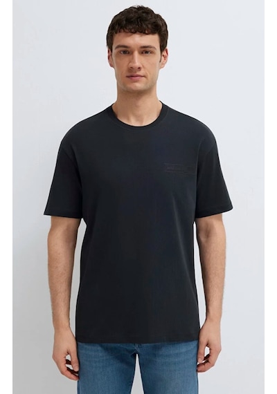 Mavi M0613589-71379 Mavi Black Logo Baskılı Tişört Erkek T-shirt Siyah