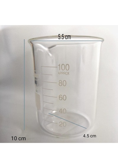 Lab Cam Beher Ölçü Kabı 100 Ml Diğer