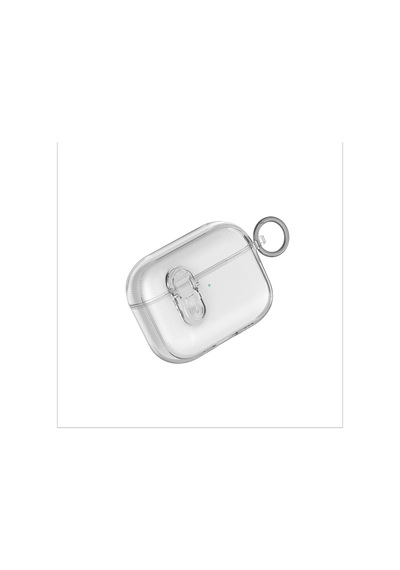 Apple Uyumlu AirPods Pro 3 Wiwu İshield Pro Hc-301 Airbag Tasarımlı Parmak İzi Bırakmayan Kılıf Şeffaf Şeffaf