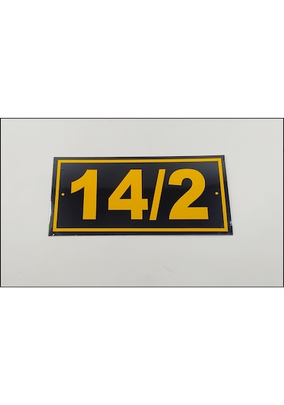 Kapı Numarası 10X20 Cm, Bina, Apartman, Işyeri Numarası (471060158)