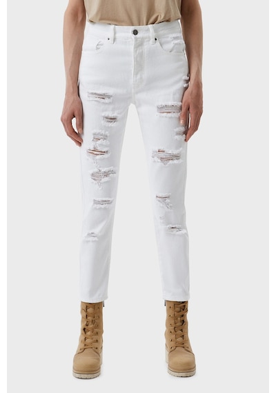 Armani Exchange Bayan Kot Pantolon 3RYJ51 Y1HRZ 1100 BEYAZ Beyaz