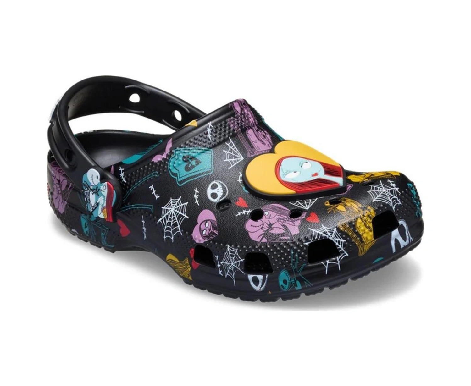 Crocs Classic Clog K Nightmare Multi Çocuk Terlik-10857 Siyah