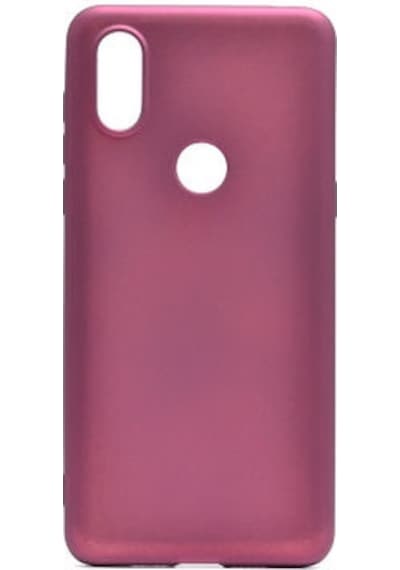 Xiaomi Mi Mix 3 Kılıf Esnek Yapılı İnce Slim Silikon Kapak Ryc/premier Bordo