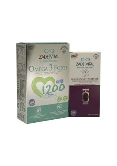 Zade Vita Omega 3 Forte Çörek Otu Yağı 30 Kapsül