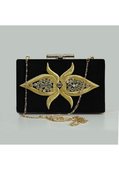 E38 El İşçiliği Maraş İşi Pörtföy Çanta 12x20 Cm-6399 Çok renkli