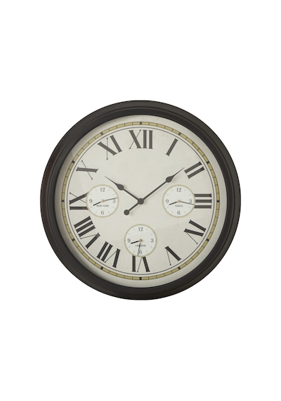 Mudo Home Earth Hour Duvar Saati 83cm Krem