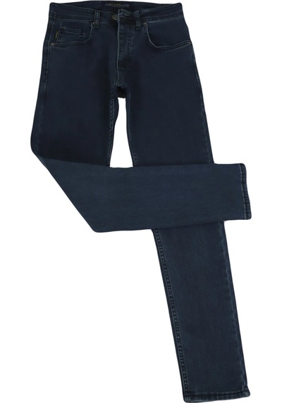 Dmctekstil Hacker Jean Erkek Lacivert Normal Bel Normal Kesim Dar Paça Jean Pantolon