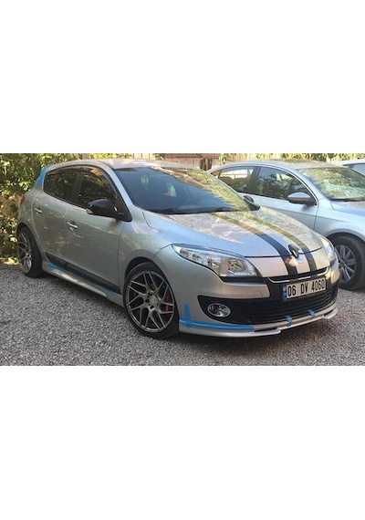 Renault Megane 3 ön Tampon Eki Coupe Ve Hatchback Uyumlu - Boyasız - Bodykit Store