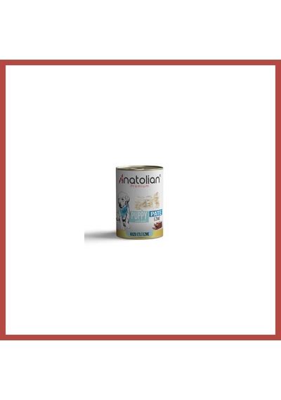 Anatolian Premium Kuzulu Ezme Yavru Köpek Konservesi 400 Gr Erdotıca