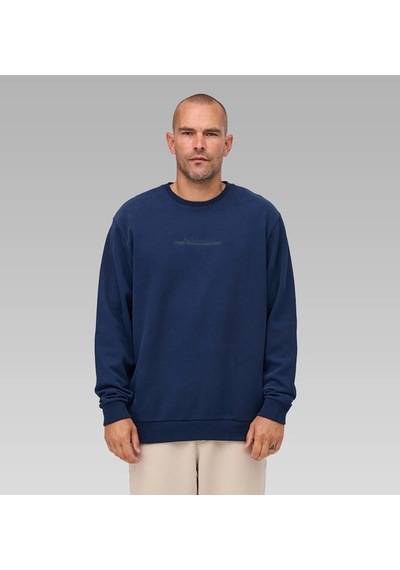 Columbia Csc Basic Bar Split Crew Erkek Sweatshirt 9150120466 Lacivert