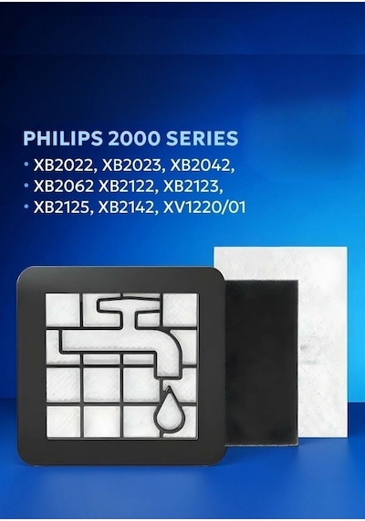 Srfn Ticaret Philips 2000 Serisi Xb2042 Model Uyumlu Süpürge Filtre Seti