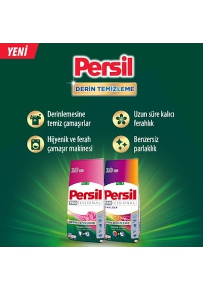 Persil 10kg Toz Çamaşır Deterjanı Renkliler 66