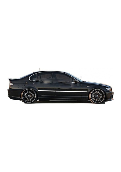 Bmw 3 Serisi E-46 Uyumlu 1998 -2005 Yan Kapı Çıtası 6 Parça Paslanmaz Krom