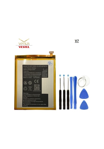 Senalstore Vestel Uyumlu V7 Pil Batarya Ve Tamir Seti