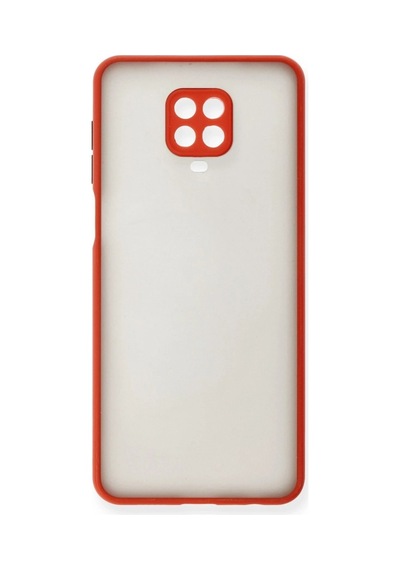 Redmi Note 9 Pro Kılıf Montreal Silikon Kapak - Kırmızı Diğer