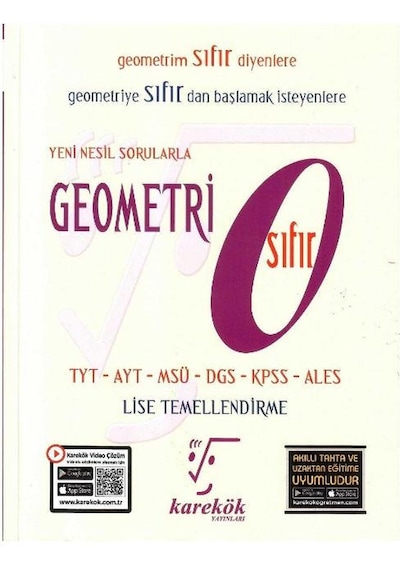 Tyt Dgs Kpss Ales Geometri Sıfır - Muharrem Duş