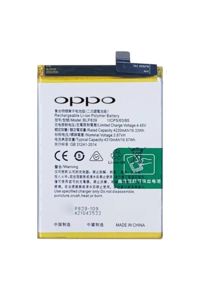Oppo A95 - 5g - Blp839 -batarya Pil  Batarya