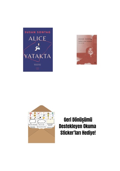Alice Yatakta + Radikal İrade Üslupları + Okuma Sticker'ları