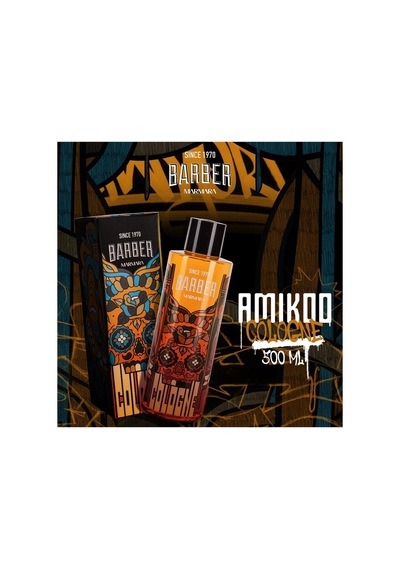 Barber Marmara Barber Marmara Amıkoo Edc Premium Kolonya Cam Şişe 500 Ml