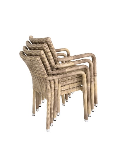 Sunsire 90x160 Rattan Bahçe Masa Takımı Rehome
