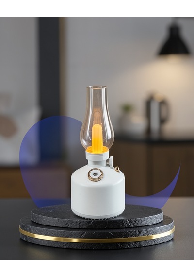 Hava Nemlendirici 280 Ml Tanklı Retro Gaz Lambası Tarzı
