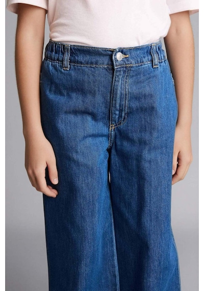 Defacto Wıde Leg Jean Pantolon Kız Çocuk G0304a826smnm28 Mavi-nm28