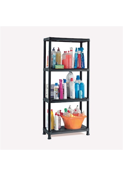 Raflı Plastik Raf Seti,Balkon Rafı,Bahçe Rafı,Raf,Depolama Rafı.