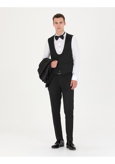 Pierre Cardin Erkek Siyah Smokin 50266598-vr046 Siyah