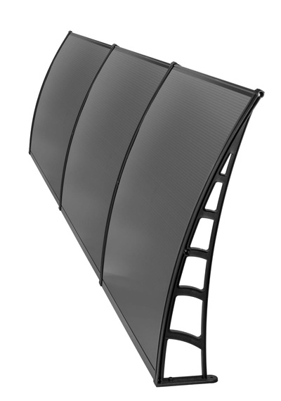 KAPI PENCERE ÜSTÜ PRATİK SUNDURMA 105X360 - SİYAH