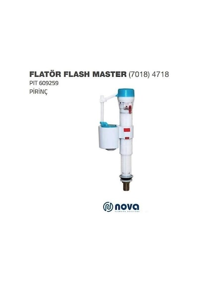 Nova Flatör Flash Master Pirinç 7018-4718 Çok Renkli