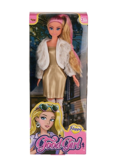 Wg-115521 Ceketli Çizmeli Renkli Saçlı Bebek 29 Cm -vardem Oyuncak - Izbp-889995 1 Adet