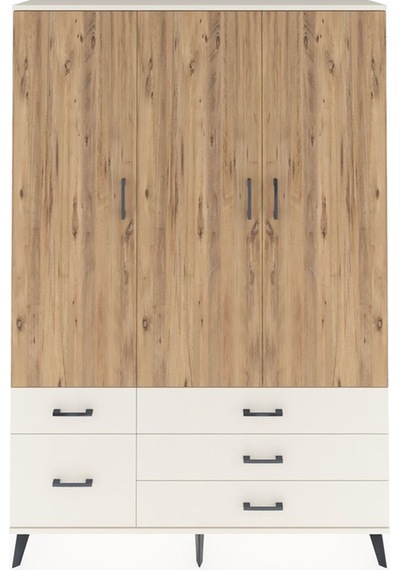Arges Dolap 5 Raflı 5 Çekmeceli Tek Askılı 132x30x195 Aytaşı-çam/aytaşı Atlas Çam/aytası Arges Dolap 5 Raflı 5 Çekmeceli Tek Askılı 132x30x195 Aytaşı-çam/aytaşı Atlas Çam/aytası