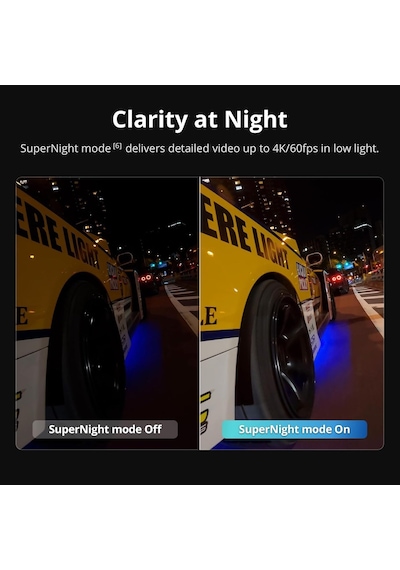 Djı Osmo Action 6 Gelişmiş Combo, 1/1.1 Kare Sensörlü Aksiyon Kamerası, F/2.0 F/4.0 Değişken Diyaframı, 2 Genel