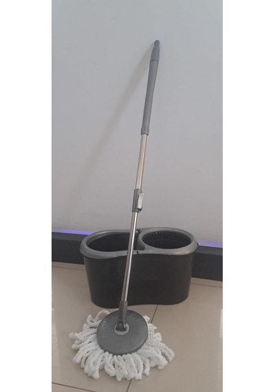 Leva Mop Set Temizlik Seti Dönerli Vileda Shrınklı Compact Mop 14 Lt Çok Renkli