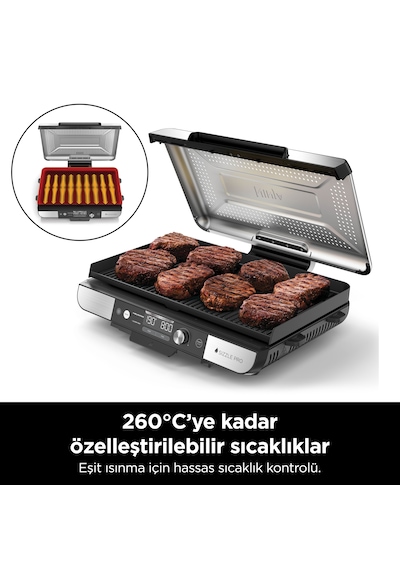 Ninja Sizzle Pro XL GX101EU Indoor Grill Izgara Makinesi