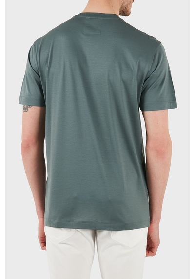 Emporio Armani Erkek T Shirt 8n1td8 1juvz U9083 Yeşil Yeşil