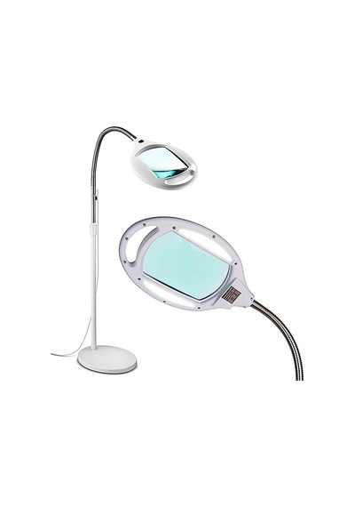 Standmag Ayaklı Esnek Boyunlu Led Li Büyüteç 42 Led Işıklı Ayaklı Büyüteç Lambası