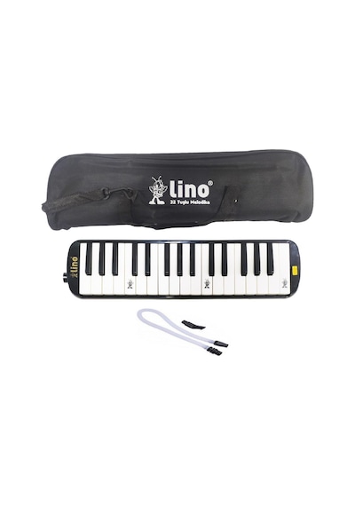 Lino 32K Bez Çantalı Melodika Siyah