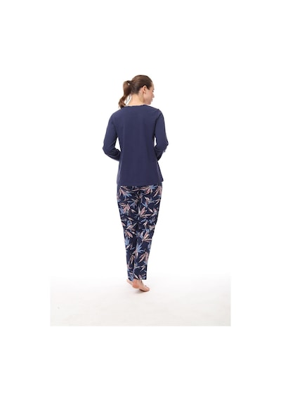 Pijadore 1561 Kadın Uzun Kollu Pijama Takım 001