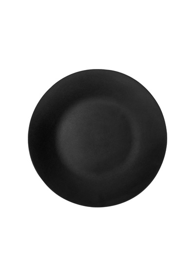 Lava Döküm Yuvarlak Servis Tabağı Çap Ø 21cm.-bordo Bordo