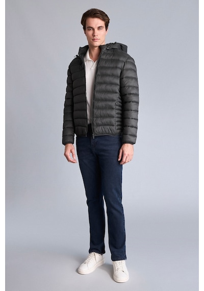 Defacto Sıcak Tutan Su İtici Slim Fit Mont N4661az26augn1284 Yeşil-gn1284