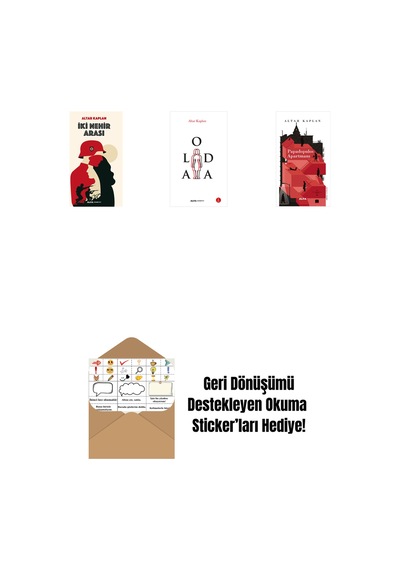 İki Nehir Arası + Aloda + Papadopulos Apartmanı + Okuma Sticker'ları