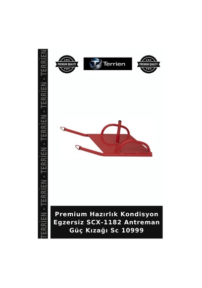 Premium Hazırlık Kondisyon Egzersiz Scx-1182 Antreman Güç Kızağı Sc 10999 Çok Renkli
