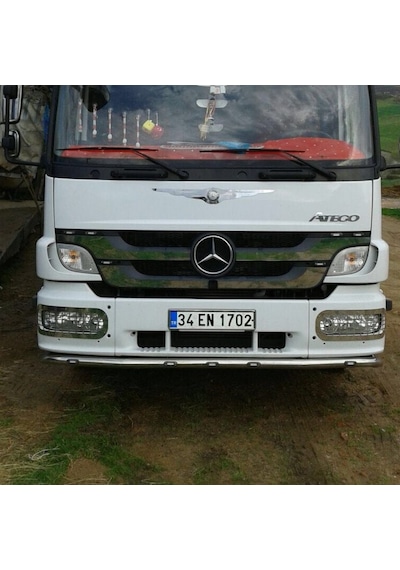 Mercedes Atego Ön Panjur Kromu